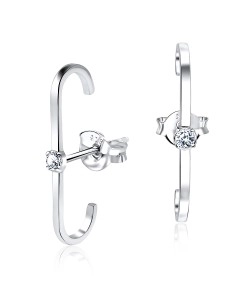 Silver Stud Earring STS-3733